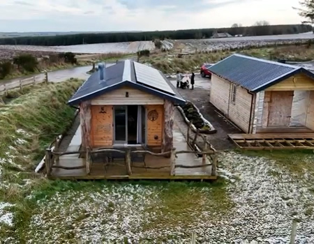 Cabins 1 & 2 exterior